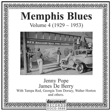 Memphis Blues, Vol. 4: 1929-1953 by Various Artists - album cover