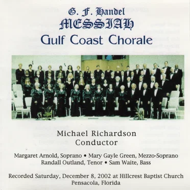 Handel's Messiah 2002 by Gulf Coast Chorale - album cover