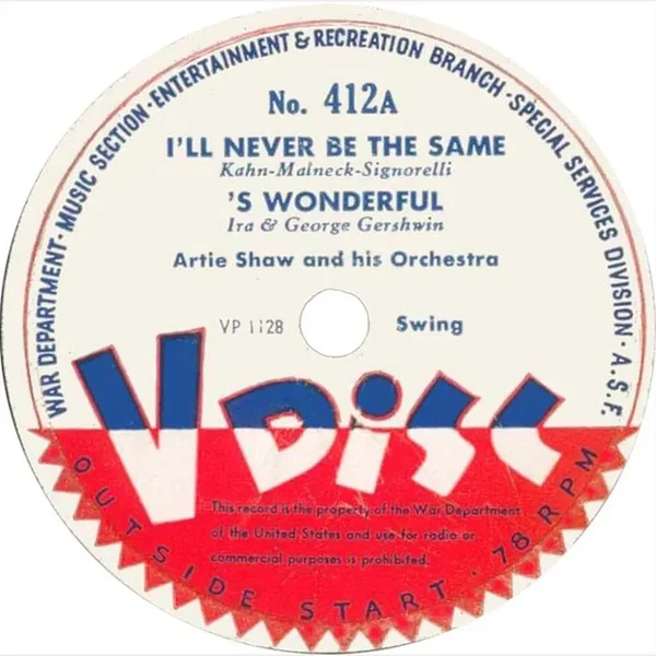 I’ll Never Be the Same / ’s Wonderful / Take Me in Your Arms