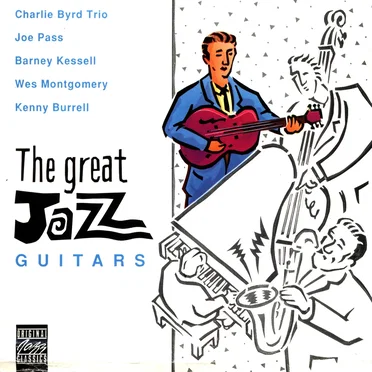 The Great Jazz Guitars by Various Artists - album cover