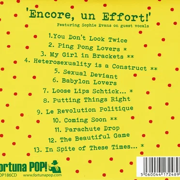 Encore, Un Effort! by Milky Wimpshake - album cover
