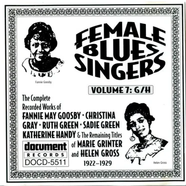 Female Blues Singers - Vol. 7 GH (1922-1929) by Various Artists - album cover