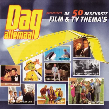 Dag Allemaal presenteert De 50 bekendste film & TV thema’s by Various Artists - album cover