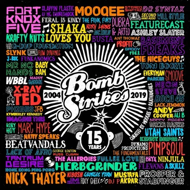 Bombstrikes: 15 Years: Curated by Mooqee & Beatvandals by Various Artists - album cover