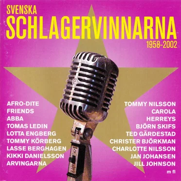 Svenska schlagervinnarna 1958-2002 by Various Artists - album cover