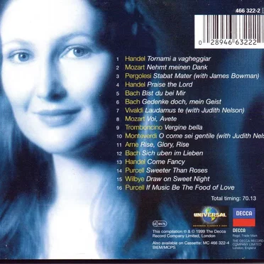 The Sweet Sound of Emma Kirkby