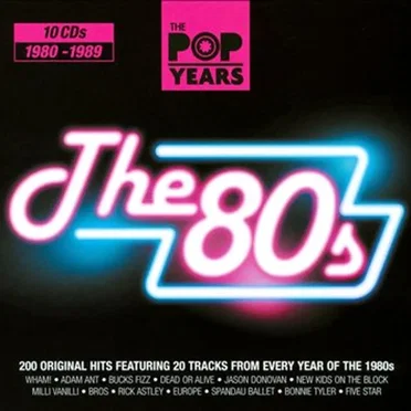 The Pop Years: The 80s by Various Artists - album cover