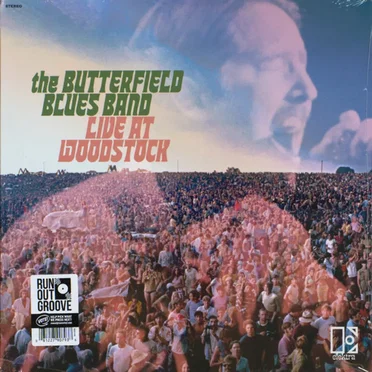 Live At Woodstock by The Butterfield Blues Band - album cover