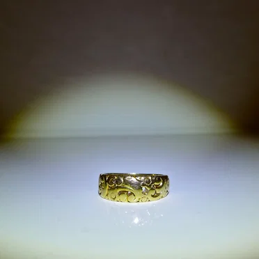 Plain Gold Ring / In Heaven
