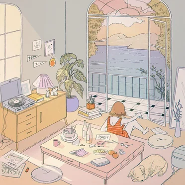 a cup of lofi #2 by Various Artists - album cover