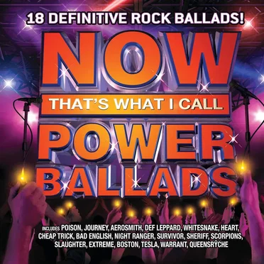 NOW That’s What I Call Power Ballads by Various Artists - album cover