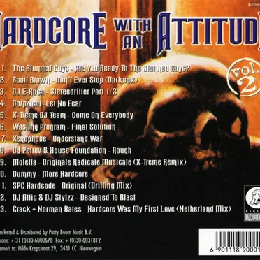 Hardcore With An Attitude vol. 2 by Various Artists - album cover