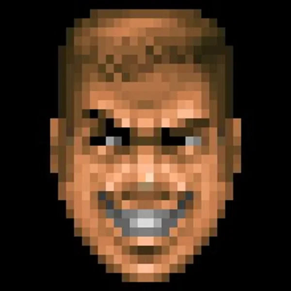 Doom E2M1, but it's happy.