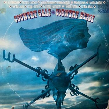 Country Gals Country Hits! by Various Artists - album cover