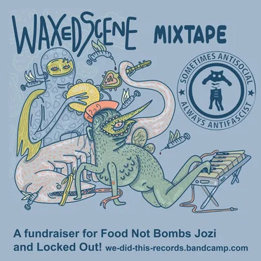 Waxed Scene Mixtape (JHB Food Relief Fundraiser) by Various Artists - album cover