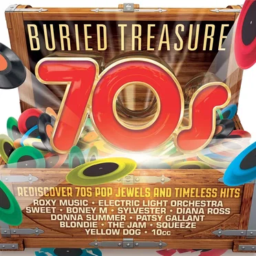 Buried Treasure 70s by Various Artists - album cover