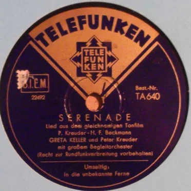 Serenade / In die unbekannte Ferne