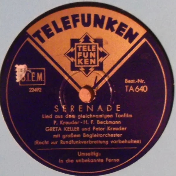 Serenade / In die unbekannte Ferne