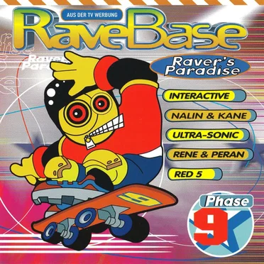 RaveBase: Raver’s Paradise, Phase 9 by Various Artists - album cover