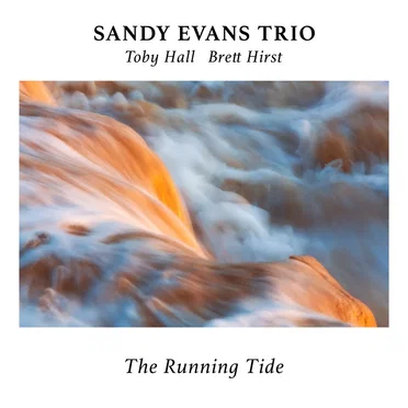 The Running Tide by Sandy Evans Trio - album cover