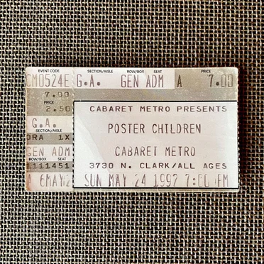 Cabaret Metro May 24, 1992
