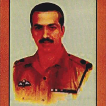 Mural of Saddam