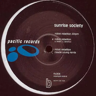 Robot Rebellion by Sunrise Society - album cover