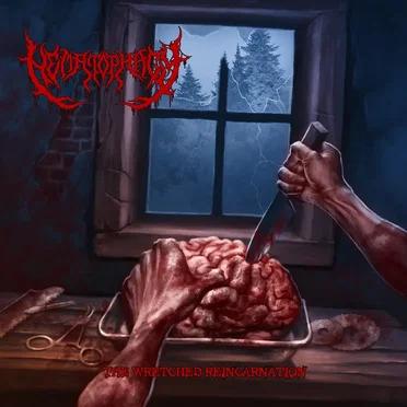 The Wretched Reincarnation by Hematophagy - album cover