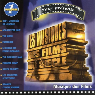 Les Musiques des films du siècle, Volume 1 by Various Artists - album cover