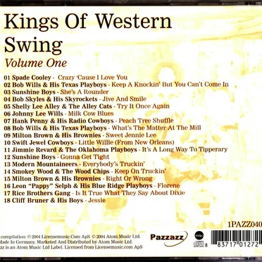 Smile and Jive: Kings of Western Swing, Volume 1 by Various Artists - album cover