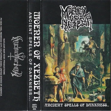 Ancient Spells of Darkness… by Moenen of Xezbeth - album cover
