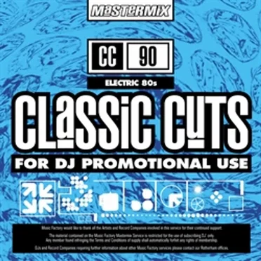 Mastermix Classic Cuts 90: Electric 80s by Various Artists - album cover