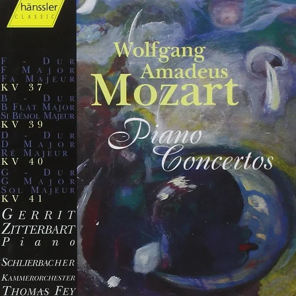 Piano Concertos: F-Dur, KV 37 / B-Dur, KV 39 / D-Dur, KV 40 / G-Dur, KV 41