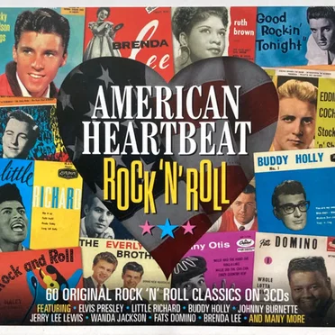 American Heartbeat - Rock'n'Roll by Various Artists - album cover