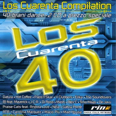 Los Cuarenta 2002 by Various Artists - album cover