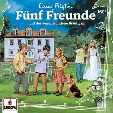 Fünf Freunde, Episode 160: und der verschwundene Bräutigam by Enid Blyton - album cover