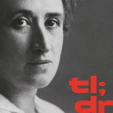 tl;dr #1, „Rosa Luxemburg – Sozialreform oder Revolution?“ by Alex Demirović - album cover