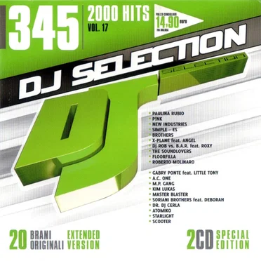 DJ Selection 345: 2000 Hits, Volume 17 by Various Artists - album cover