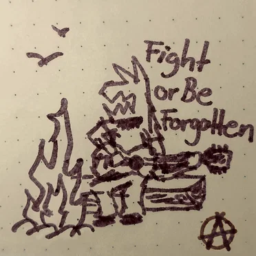 Fight or Be Forgotten by She-Dog of Anarchy - album cover