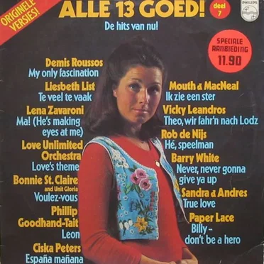 Alle 13 goed! Deel 7 by Various Artists - album cover