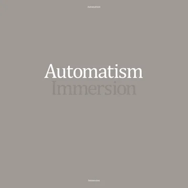 Immersion by Automatism - album cover