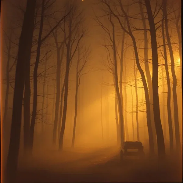 Nachts im Nebel