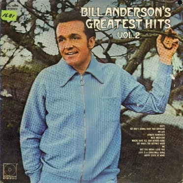 Bill Anderson’s Greatest Hits, Vol. 2