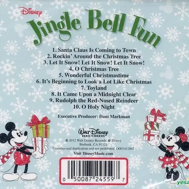Disney Jingle Bell Fun by Various Artists - album cover