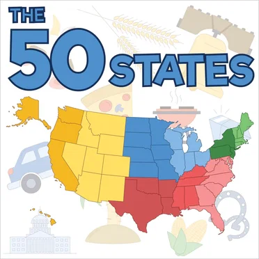 50 States and Capitals by Hopscotch Songs - album cover
