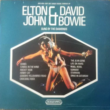 Million Copy Hit Songs Made Famous by Elton John & David Bowie by The Diamonds - album cover