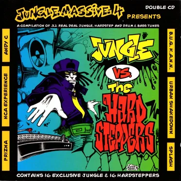 Jungle Massive 4 Presents: Jungle vs. The Hardsteppers by Various Artists - album cover