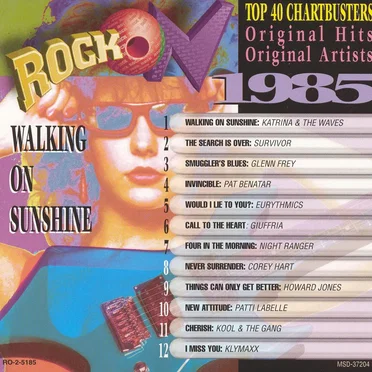 Rock On 1985: Walking on Sunshine by Various Artists - album cover