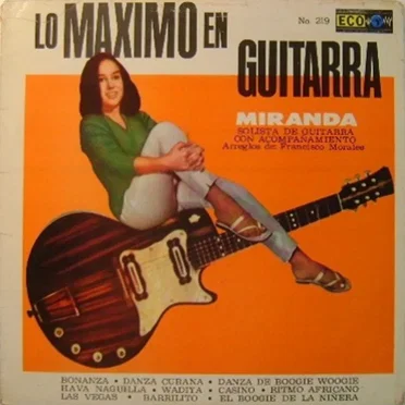 Lo máximo en guitarra by Miranda - album cover