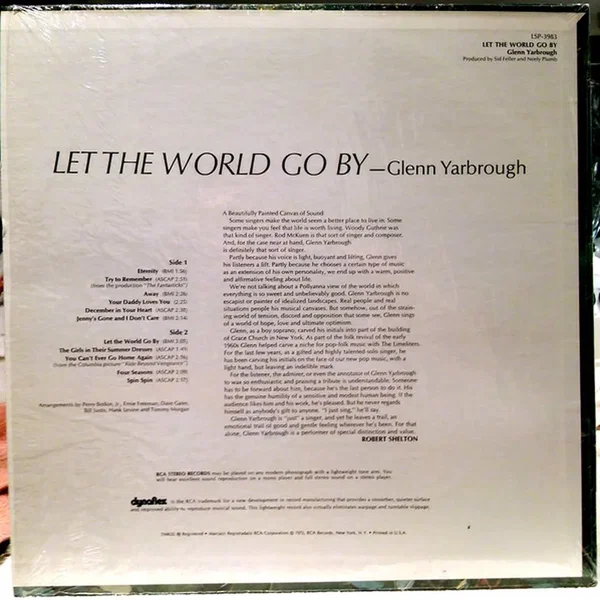 Let The World Go By